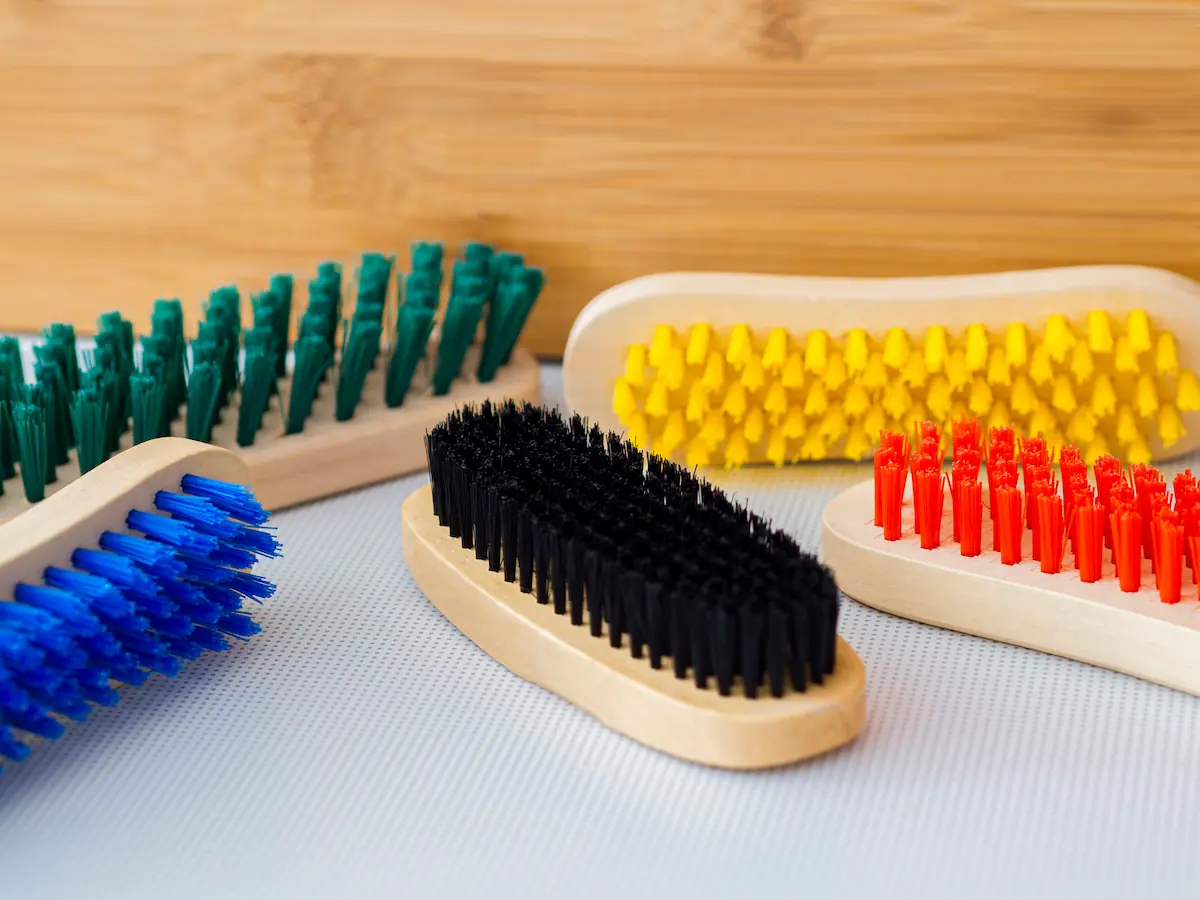 Limpiar cepillos de nylon